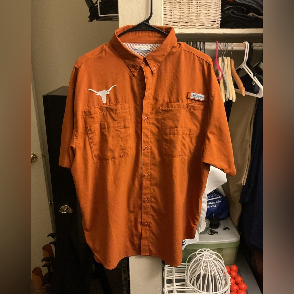 Texas longhorns Columbia off